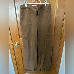 PacSun High Rise Brown Glared Carpenter Jeans